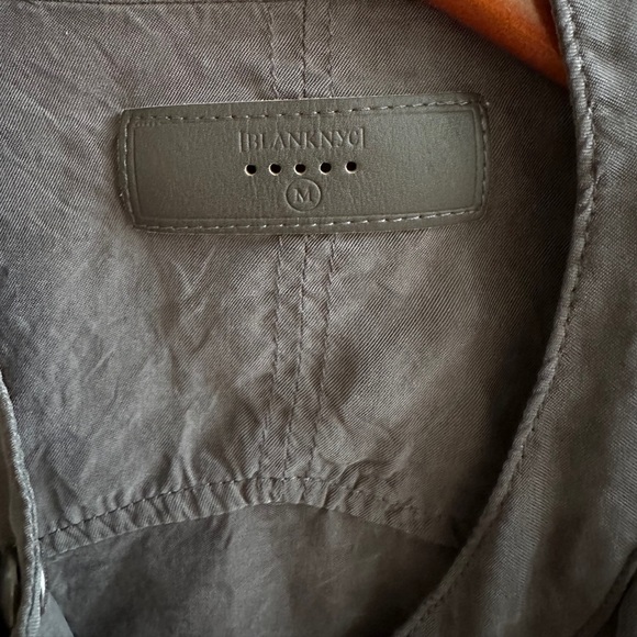 BlankNYC Gray Faux Suede Zipper Jacket Size M - Picture 3 of 4